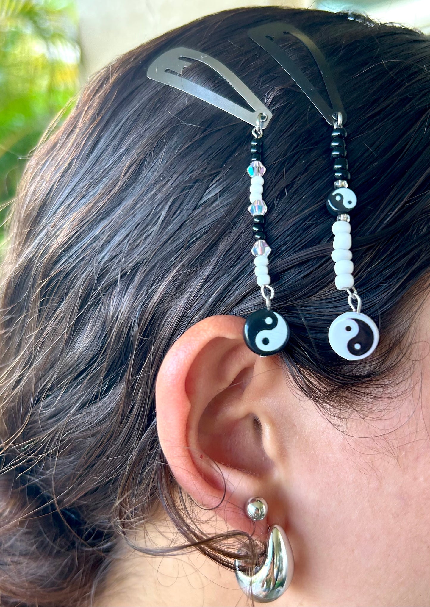 Yin-Yang Hairclip