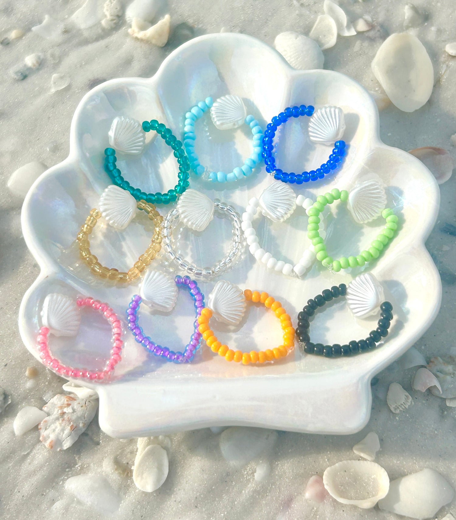 MINDBEND BEADED RINGS