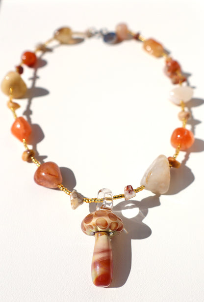 Sunshroom Necklace