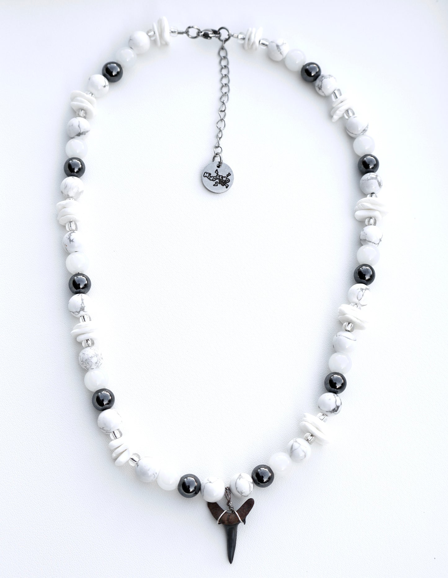 Black Shark Tooth Necklace