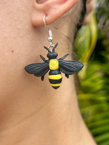 Bumble Bee Earrings