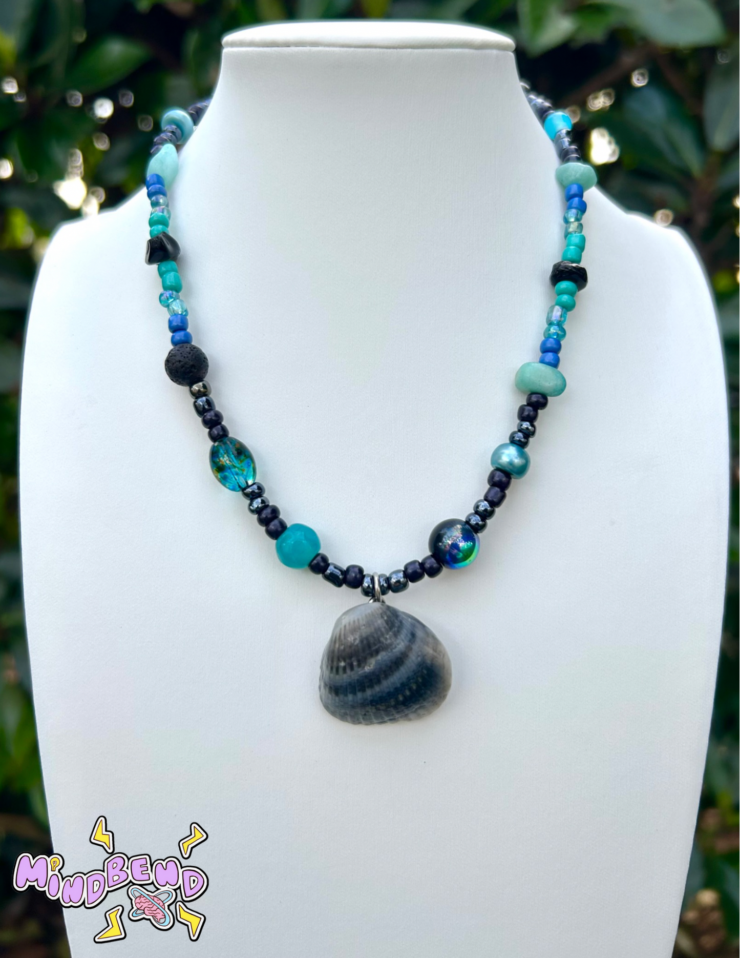 "Water Bender" Shell Necklace (1/1)