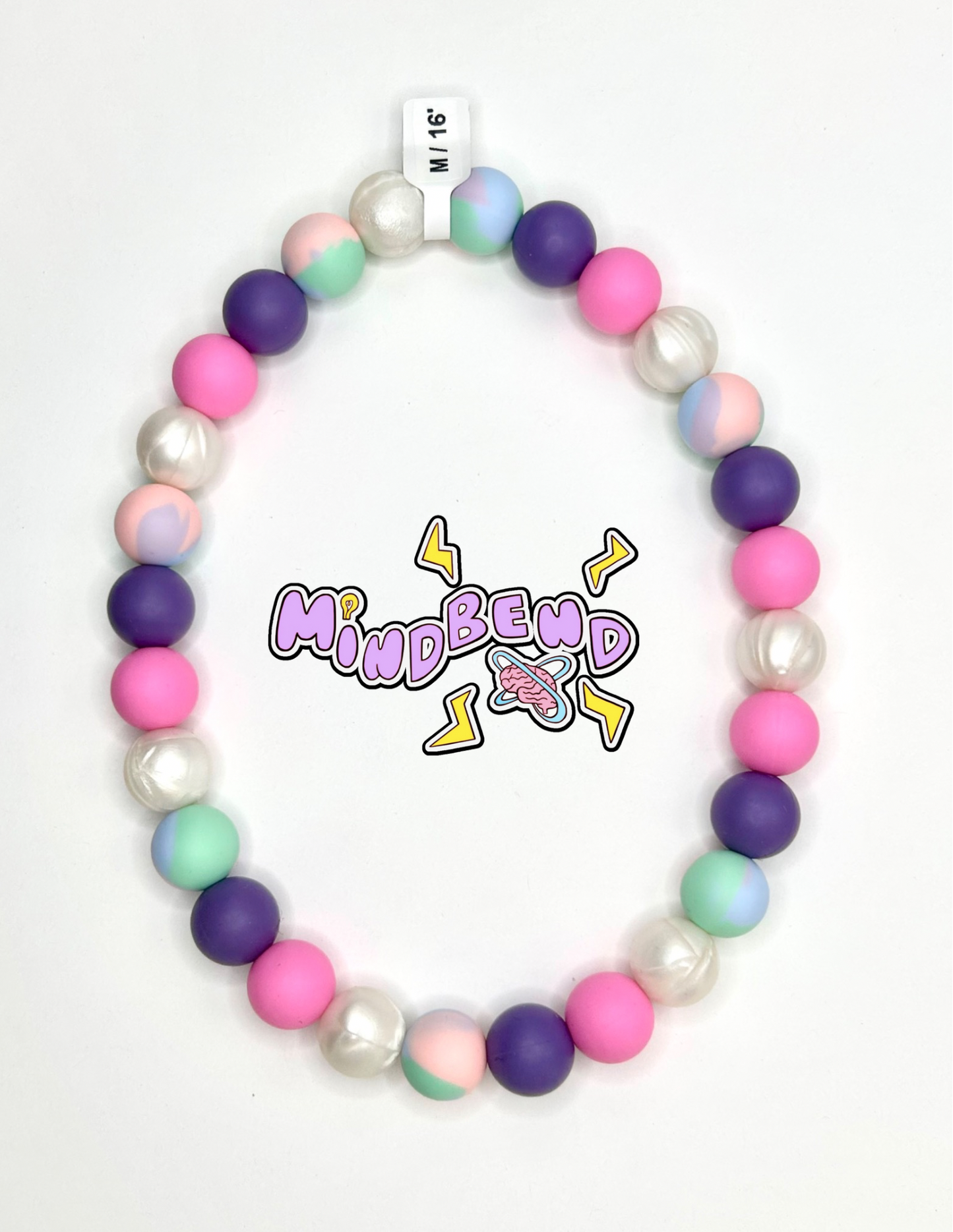 Purple/Pink Ombré Necklace