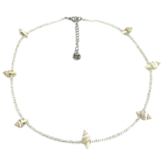 Silver Seashell Necklace