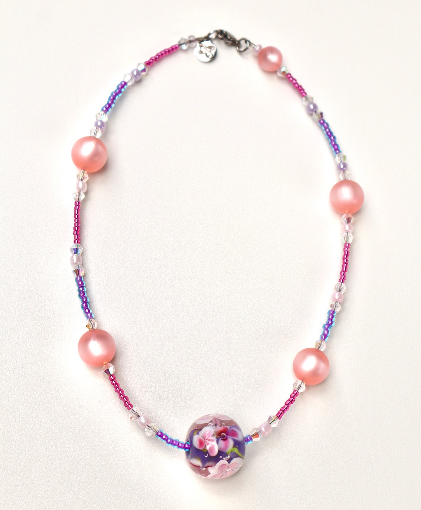 Sitting By The Flowers Necklace