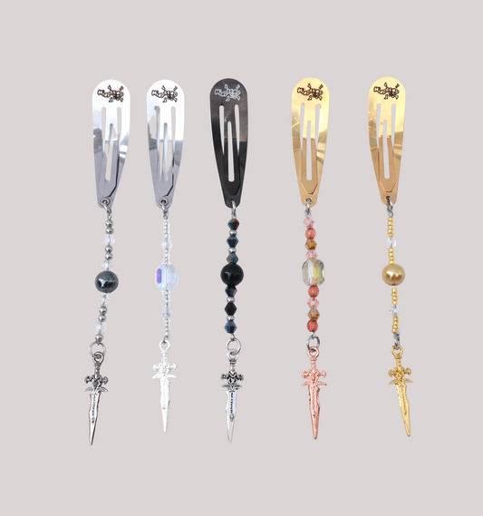 Mini Protection Sword Hair Clip