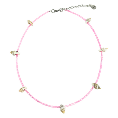 Pink Seashell Necklace