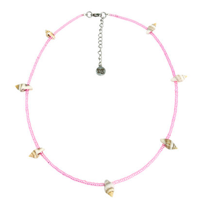 Pink Seashell Necklace