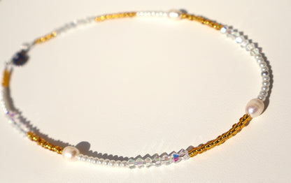 Golden pearls Necklace