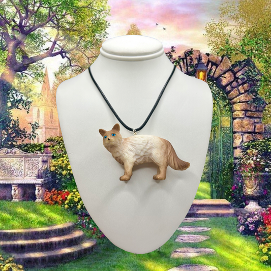 Balinese Cat Necklace
