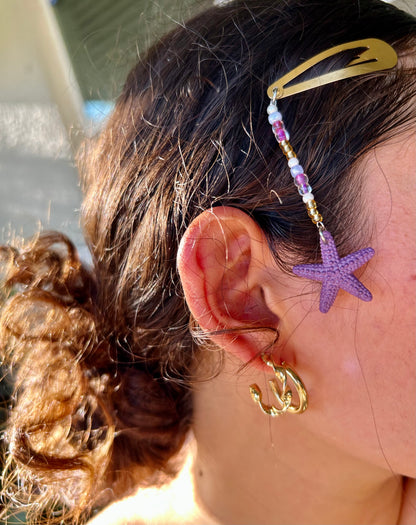 Mini Starfish Hairclip