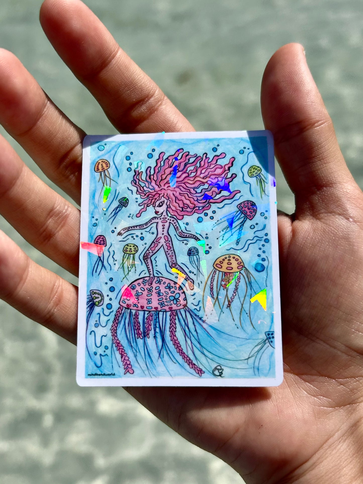 Princess Pelagia Original Art Sticker