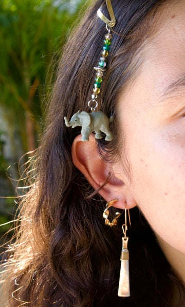 Mini Lucky Elephant Hairclip