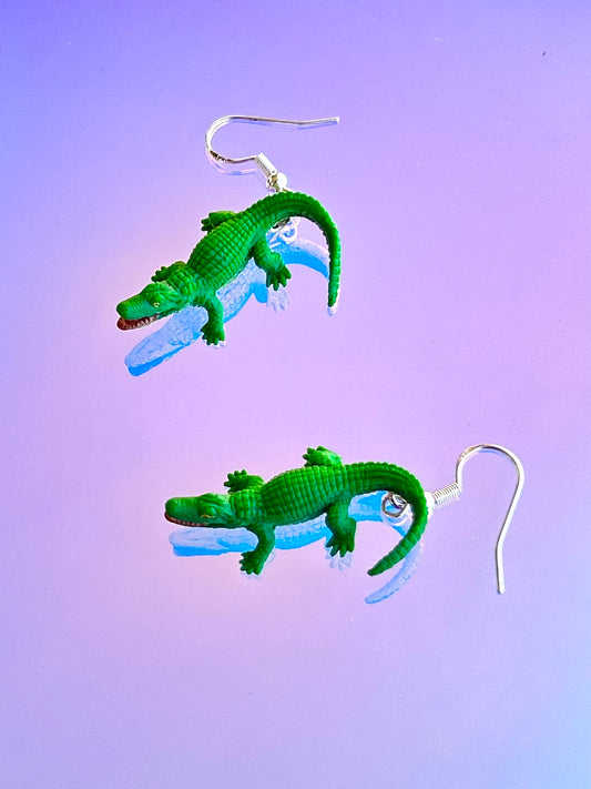 Mini Gator Earrings