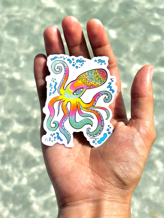 Cosmic Octavia Original Art Sticker