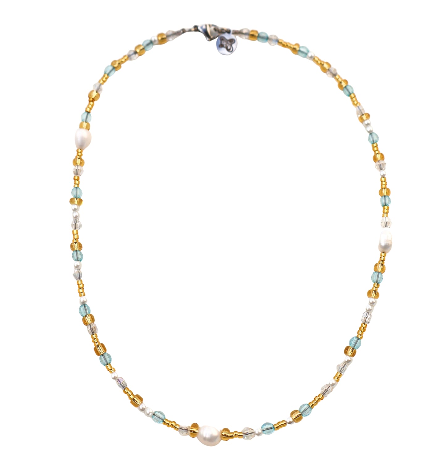 Blue+Gold Everyday Necklace