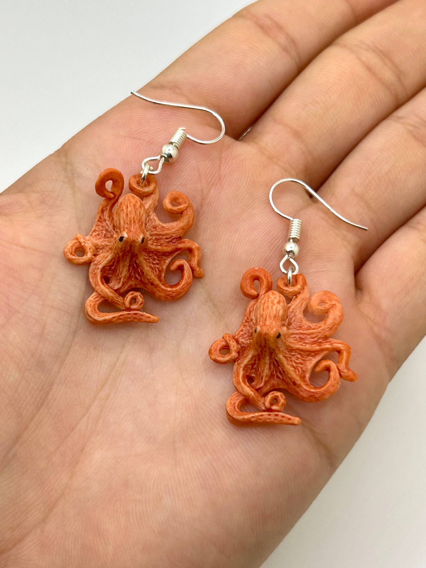 Mini Octopus Earrings
