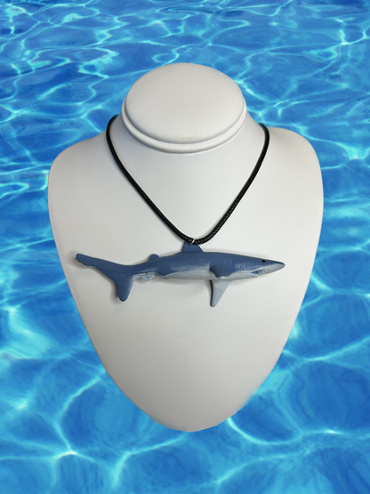 Blue Shark Necklace