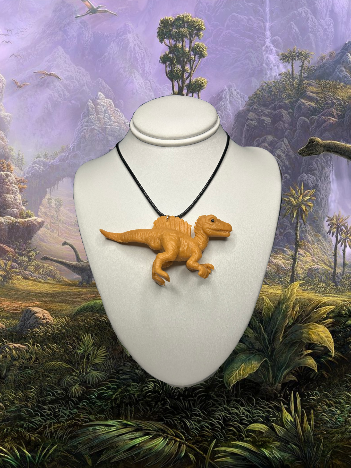 Spinosaurus Dinosaur Necklace