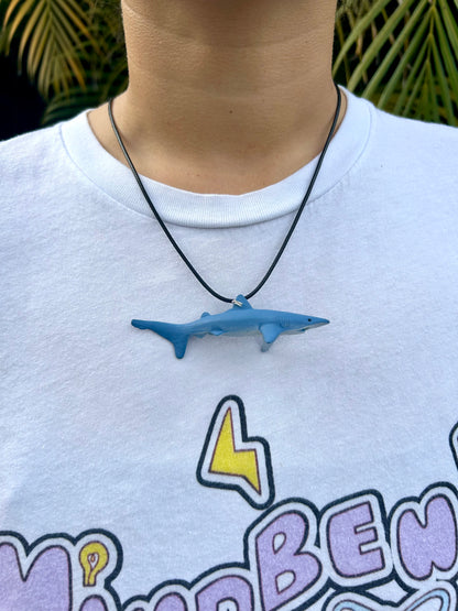 Blue Shark Necklace