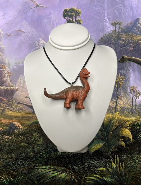 Brachiosaurus Dinosaur Necklace