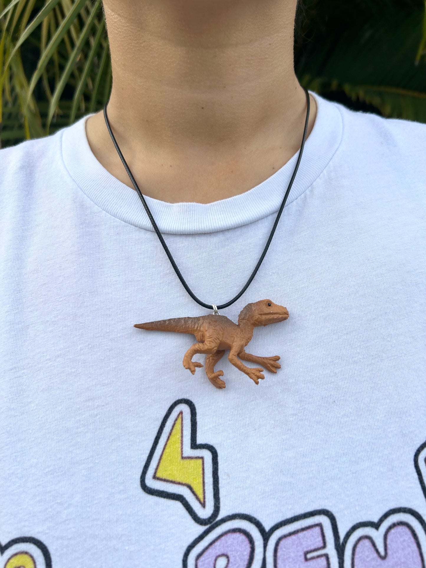 Velociraptor Dinosaur Necklace